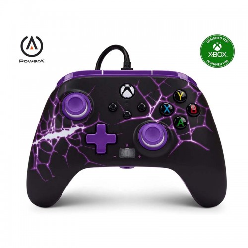 PowerA Enhanced Wired Controller for Xbox Series X|S - Purple Magma (Used)